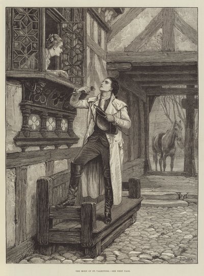 St Valentins morgen af Frank Dadd